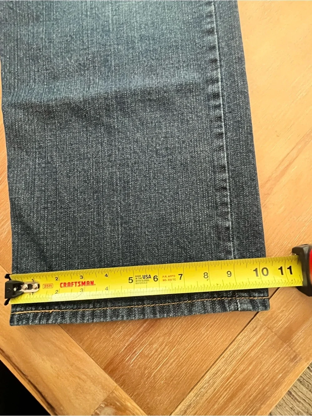 Levi's 569 Loose Straight Jeans Men's 40x30 (act 43x29) Dark Whiskered cotton